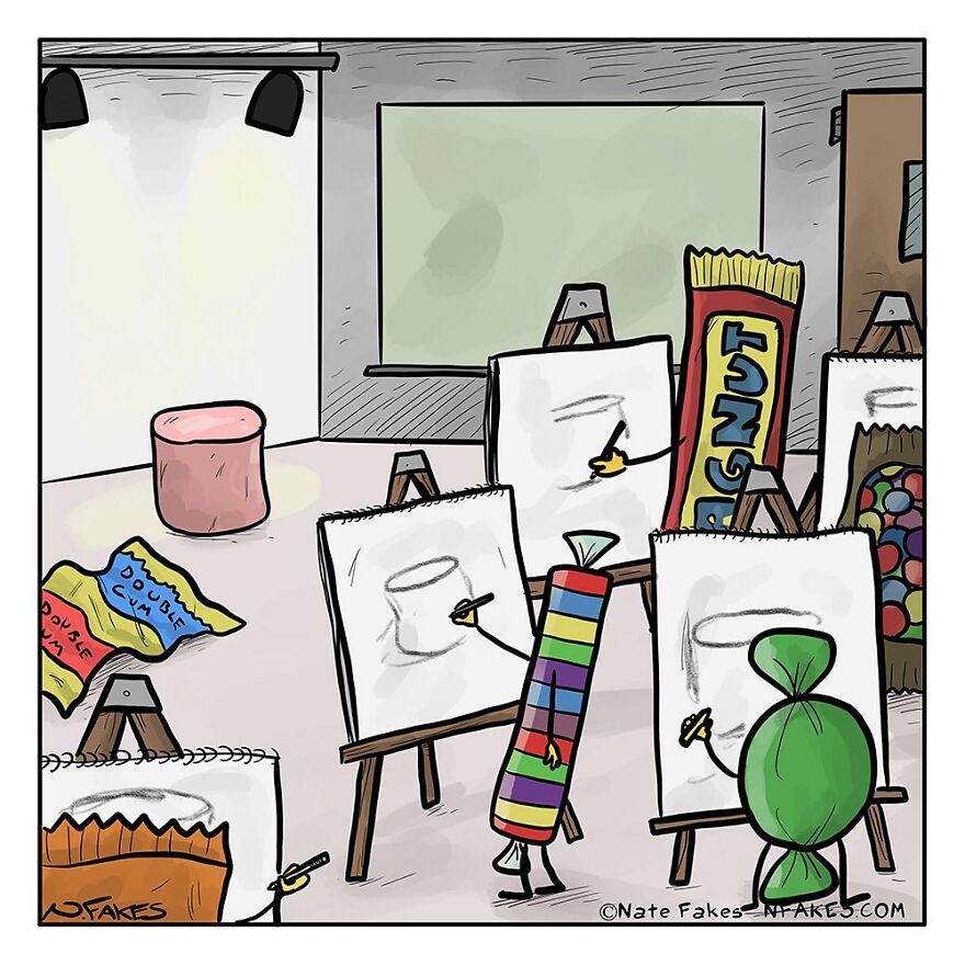 This Artist Can Tell A Joke In A Single Panel, Here Are His 40 Best Works (New Pics) This Artist Can Tell A Joke In A Single Panel, Here Are His 40 Best Works (New Pics)