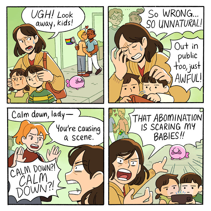 “Blobby And Friends”: 35 Comics That Masterfully Address The Social Injustice Ingrained In Everyday Life “Blobby And Friends”: 35 Comics That Masterfully Address The Social Injustice Ingrained In Everyday Life