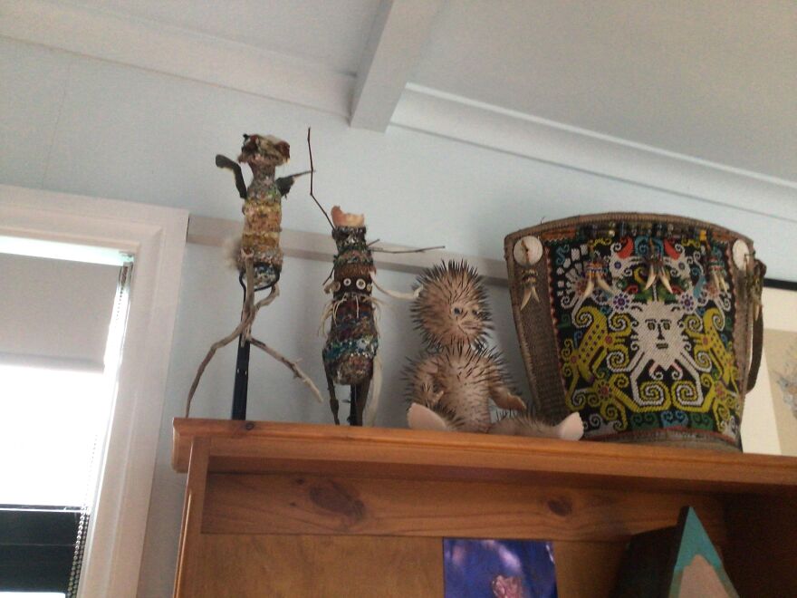 My Mum Is A Mosaic Artist And Loves To Create Amazing Artworks That She Upcycles From Skips And Creeks (No Animals Were Harmed In The Making Of These Artworks) My Mum Is A Mosaic Artist And Loves To Create Amazing Artworks That She Upcycles From Skips And Creeks (No Animals Were Harmed In The Making Of These Artworks)