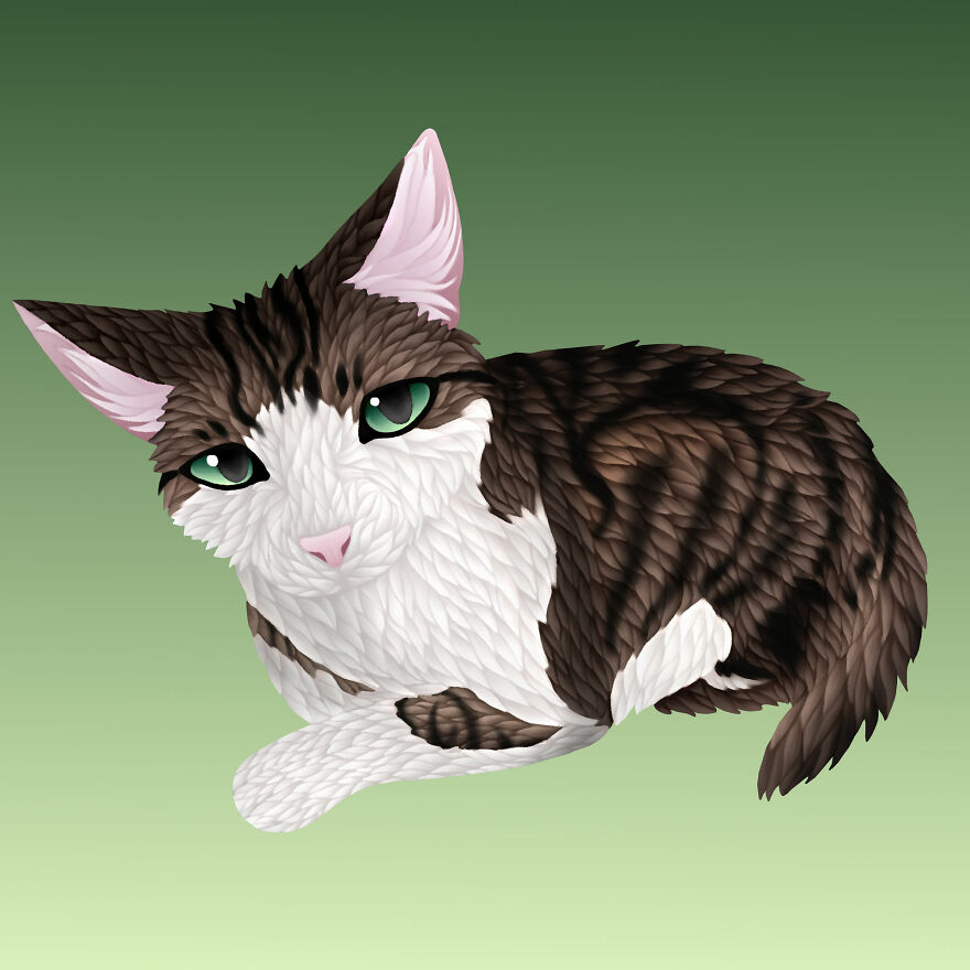 I Make Digital Animal Portraits In My Simple Yet Unique Art Style I Make Digital Animal Portraits In My Simple Yet Unique Art Style