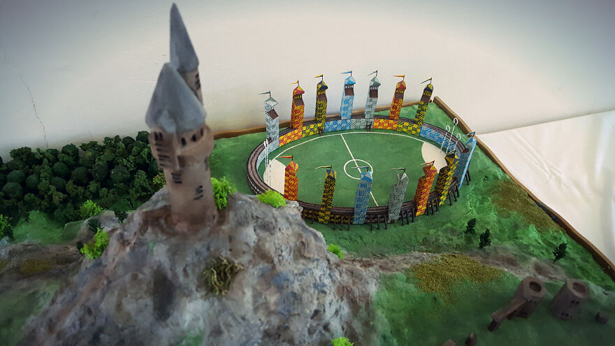 I Made An Entire Hogwarts Grounds Model From The Harry Potter Films I Made An Entire Hogwarts Grounds Model From The Harry Potter Films