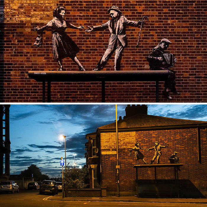 Banksy Comes Back With 9 New Wall Arts In England And People Are Loving Them