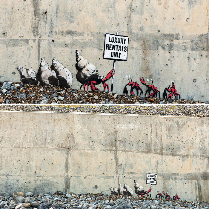 Banksy Comes Back With 9 New Wall Arts In England And People Are Loving Them