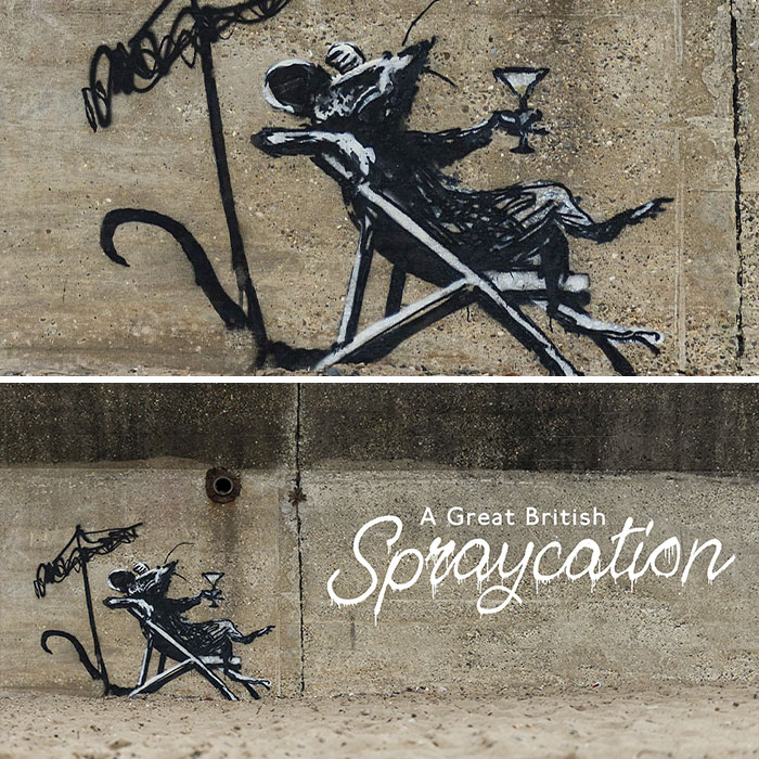 Banksy Comes Back With 9 New Wall Arts In England And People Are Loving Them