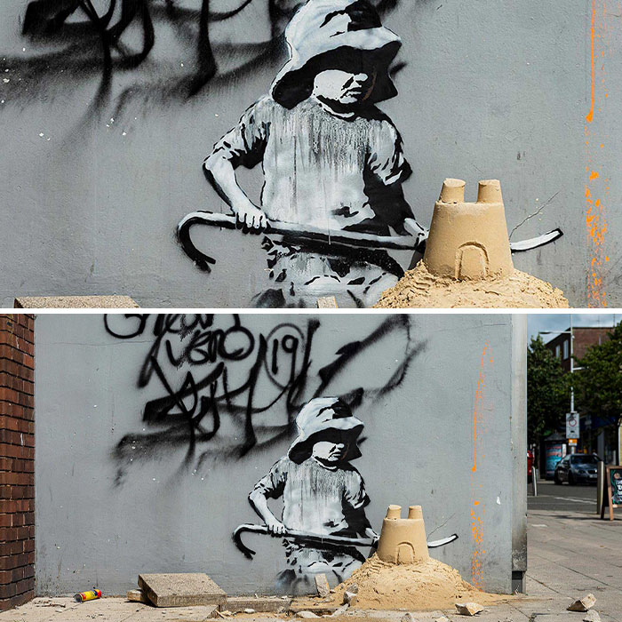 Banksy Comes Back With 9 New Wall Arts In England And People Are Loving Them