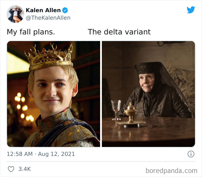 The “My Fall Plans Vs. The Delta Variant” Is The Saddest, Most Relevant Meme On The Internet Right Now The “My Fall Plans Vs. The Delta Variant” Is The Saddest, Most Relevant Meme On The Internet Right Now