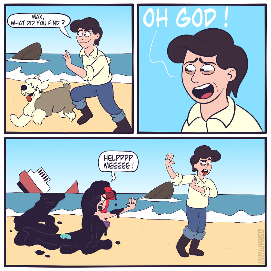 I Tried To Imagine How These Famous Characters Would Be Affected By Ecological Disasters (20 Pics) I Tried To Imagine How These Famous Characters Would Be Affected By Ecological Disasters (20 Pics)