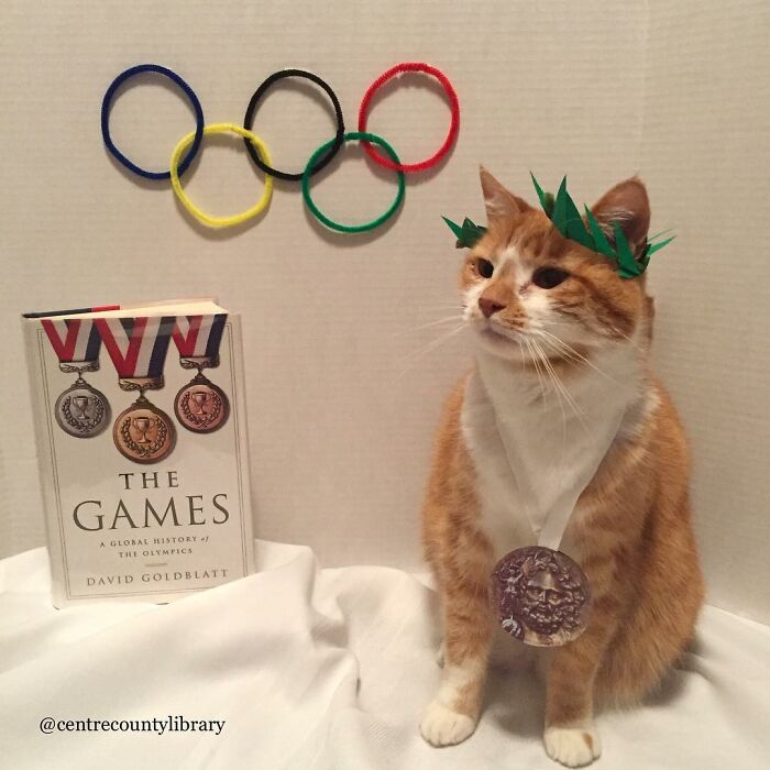 This Library Attracts The Public By Dressing Up One Librarian&#8217;s Cat As Literary And Movie Icons (100 Pics)