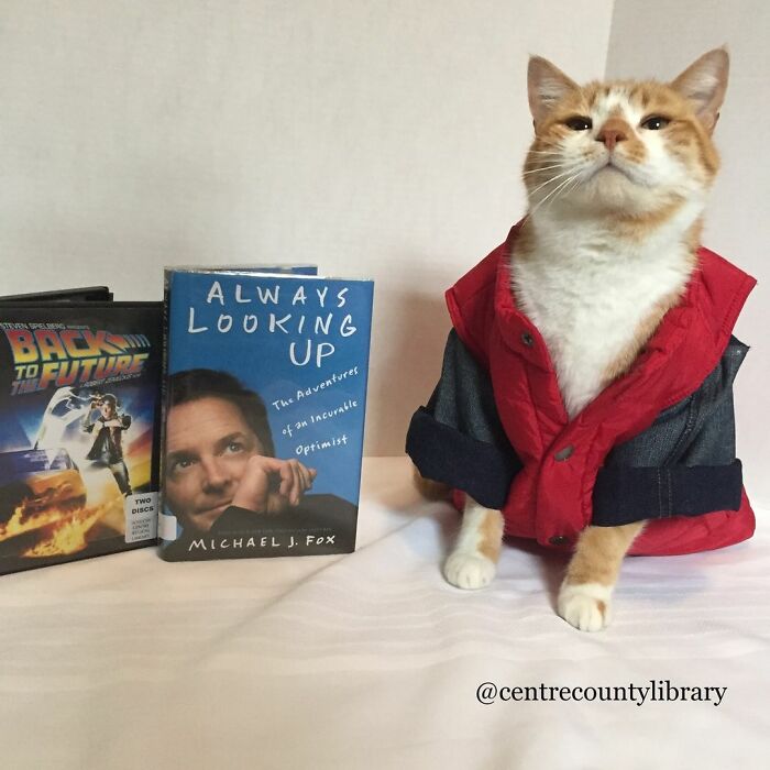 This Library Attracts The Public By Dressing Up One Librarian&#8217;s Cat As Literary And Movie Icons (100 Pics)