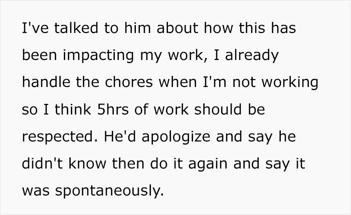 Unemployed Husband Keeps Interrupting His Working Wife With Requests And Chores, So She Installs A Lock, Sparks Family Drama Unemployed Husband Keeps Interrupting His Working Wife With Requests And Chores, So She Installs A Lock, Sparks Family Drama