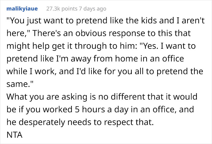 Unemployed Husband Keeps Interrupting His Working Wife With Requests And Chores, So She Installs A Lock, Sparks Family Drama Unemployed Husband Keeps Interrupting His Working Wife With Requests And Chores, So She Installs A Lock, Sparks Family Drama