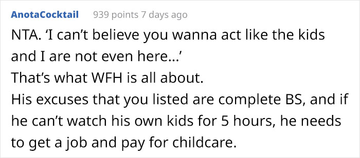Unemployed Husband Keeps Interrupting His Working Wife With Requests And Chores, So She Installs A Lock, Sparks Family Drama Unemployed Husband Keeps Interrupting His Working Wife With Requests And Chores, So She Installs A Lock, Sparks Family Drama
