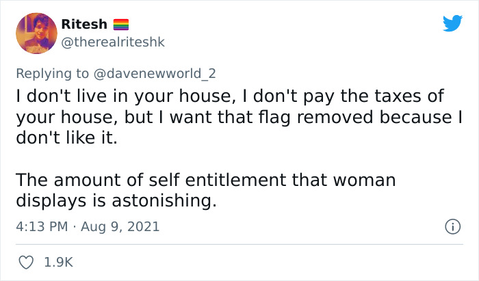 Joyless Karen Is Triggered By A Tigger Flag That Her Neighbor Has, Goes Viral On TikTok Joyless Karen Is Triggered By A Tigger Flag That Her Neighbor Has, Goes Viral On TikTok