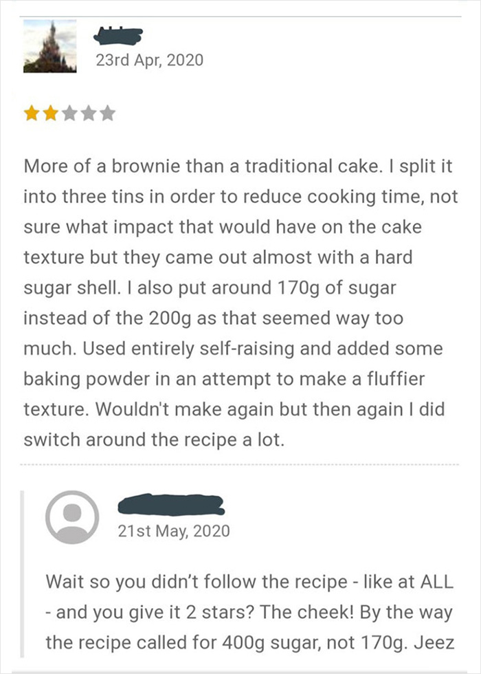 30 Times People Didn’t Follow A Recipe And Then Complained About It Online 30 Times People Didn’t Follow A Recipe And Then Complained About It Online