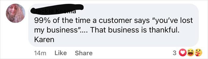 ‘Karen’ Is Furious That A Small Town Restaurant Didn’t Serve Her After Closing Time – Gets Roasted By The Locals ‘Karen’ Is Furious That A Small Town Restaurant Didn’t Serve Her After Closing Time – Gets Roasted By The Locals