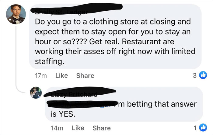 ‘Karen’ Is Furious That A Small Town Restaurant Didn’t Serve Her After Closing Time – Gets Roasted By The Locals ‘Karen’ Is Furious That A Small Town Restaurant Didn’t Serve Her After Closing Time – Gets Roasted By The Locals