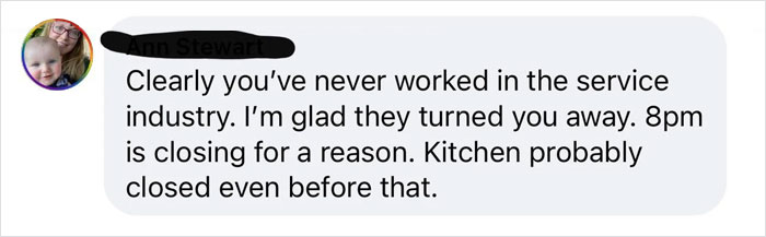 ‘Karen’ Is Furious That A Small Town Restaurant Didn’t Serve Her After Closing Time – Gets Roasted By The Locals ‘Karen’ Is Furious That A Small Town Restaurant Didn’t Serve Her After Closing Time – Gets Roasted By The Locals