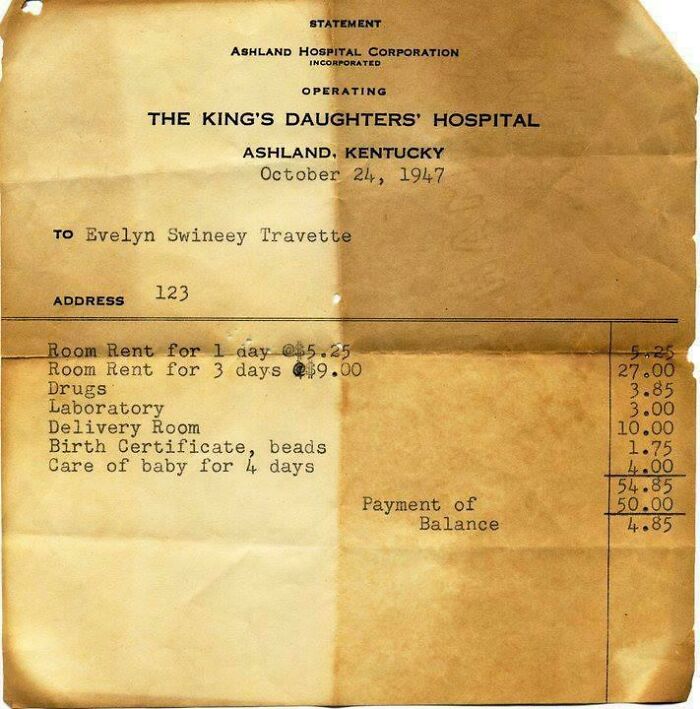People Are Sharing Medical Bills From The 20th Century To Show Just How Out-Of-Hand Prices Are Now (30 Pics) People Are Sharing Medical Bills From The 20th Century To Show Just How Out-Of-Hand Prices Are Now (30 Pics)