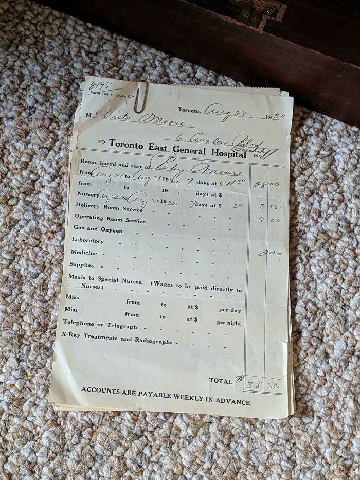 People Are Sharing Medical Bills From The 20th Century To Show Just How Out-Of-Hand Prices Are Now (30 Pics) People Are Sharing Medical Bills From The 20th Century To Show Just How Out-Of-Hand Prices Are Now (30 Pics)