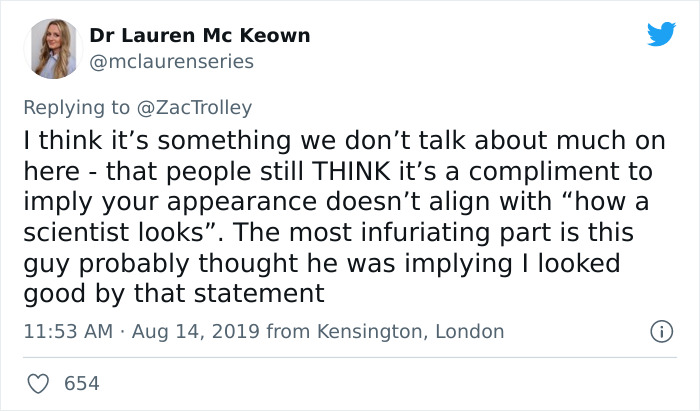 Scientist Who Worked At NASA Gets A Message From A Guy Asking If She Was ‘The Receptionist’, Shuts Him Down In Her Reply Scientist Who Worked At NASA Gets A Message From A Guy Asking If She Was ‘The Receptionist’, Shuts Him Down In Her Reply