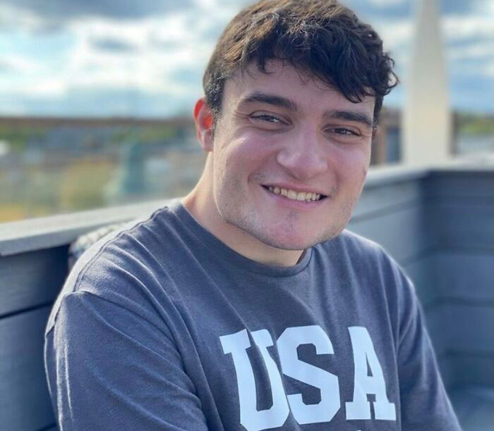 Disabled Man With 22Q Syndrome Who Landed His First-Ever Job Goes Viral On Twitter