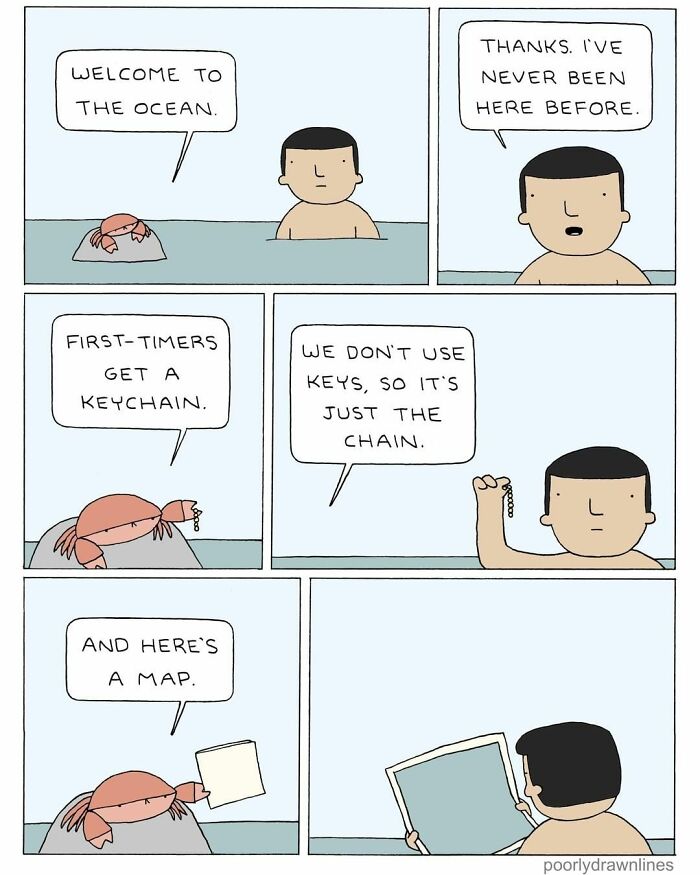 30 Funny Comics With Unexpected Endings By “Poorly Drawn Lines” (New Pics) 30 Funny Comics With Unexpected Endings By “Poorly Drawn Lines” (New Pics)