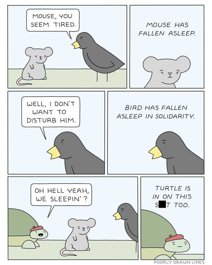 30 Funny Comics With Unexpected Endings By “Poorly Drawn Lines” (New Pics) 30 Funny Comics With Unexpected Endings By “Poorly Drawn Lines” (New Pics)