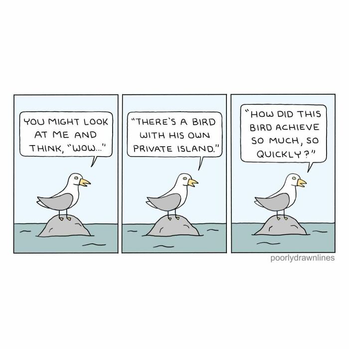 30 Funny Comics With Unexpected Endings By “Poorly Drawn Lines” (New Pics) 30 Funny Comics With Unexpected Endings By “Poorly Drawn Lines” (New Pics)