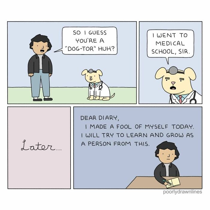 30 Funny Comics With Unexpected Endings By “Poorly Drawn Lines” (New Pics) 30 Funny Comics With Unexpected Endings By “Poorly Drawn Lines” (New Pics)