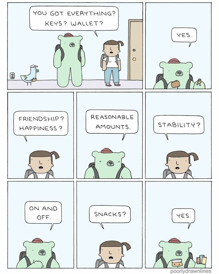 30 Funny Comics With Unexpected Endings By “Poorly Drawn Lines” (New Pics) 30 Funny Comics With Unexpected Endings By “Poorly Drawn Lines” (New Pics)