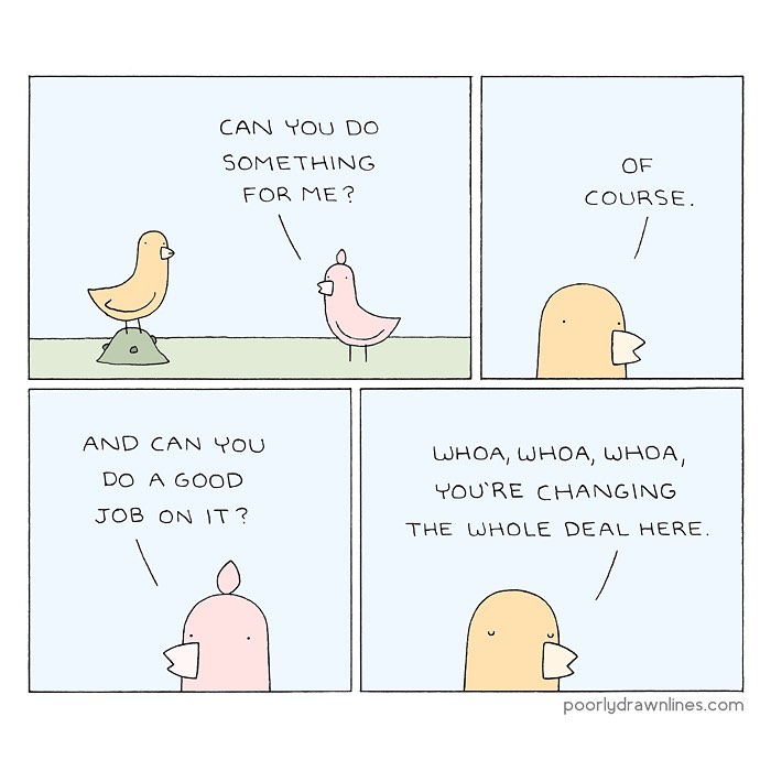 30 Funny Comics With Unexpected Endings By “Poorly Drawn Lines” (New Pics) 30 Funny Comics With Unexpected Endings By “Poorly Drawn Lines” (New Pics)