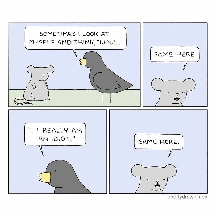 30 Funny Comics With Unexpected Endings By “Poorly Drawn Lines” (New Pics) 30 Funny Comics With Unexpected Endings By “Poorly Drawn Lines” (New Pics)