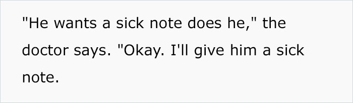 Doctor Writes &#8220;The Most Passive-Aggressive Note&#8221; To Sign Off An Employee For 2 Weeks Instead Of 2 Days After Her Jerk Manager Illegally Threatens To Fire Her