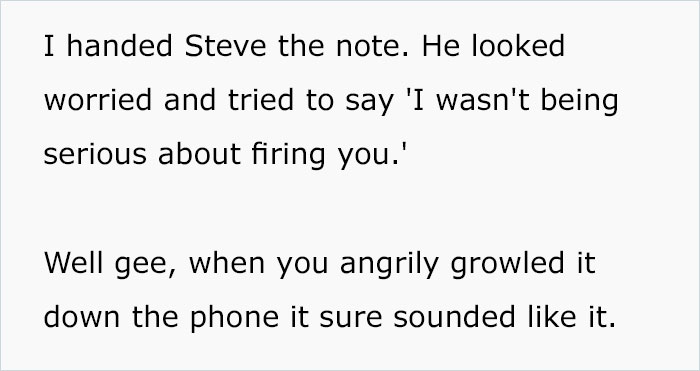 Doctor Writes &#8220;The Most Passive-Aggressive Note&#8221; To Sign Off An Employee For 2 Weeks Instead Of 2 Days After Her Jerk Manager Illegally Threatens To Fire Her