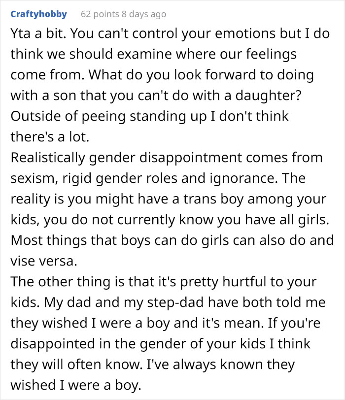 Dad Of 3 Girls Shows A Moment Of Disappointment When His 4th Daughter Is Born – His Mother Calls Him ‘Misogynistic’ Dad Of 3 Girls Shows A Moment Of Disappointment When His 4th Daughter Is Born – His Mother Calls Him ‘Misogynistic’