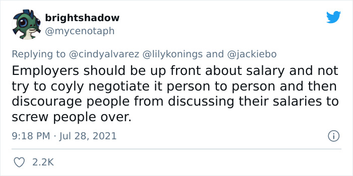 Twitter Thread Starts A Discussion On Sharing What Your Salary Is With Your Peers To Check If The Pay Is Fair Twitter Thread Starts A Discussion On Sharing What Your Salary Is With Your Peers To Check If The Pay Is Fair