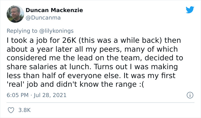 Twitter Thread Starts A Discussion On Sharing What Your Salary Is With Your Peers To Check If The Pay Is Fair Twitter Thread Starts A Discussion On Sharing What Your Salary Is With Your Peers To Check If The Pay Is Fair