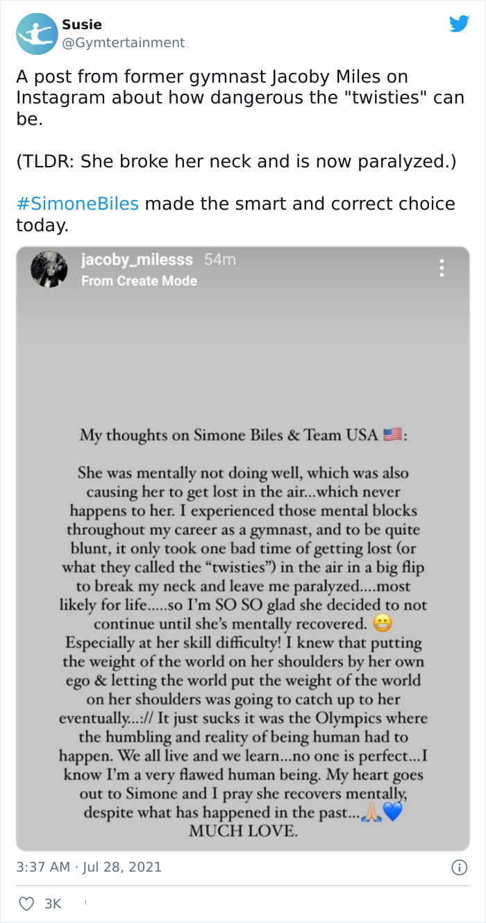 Simone Biles Mentioned The ‘Twisties’ As The Reason For Her Withdrawal, So Gymnasts Are Explaining What That Means Simone Biles Mentioned The ‘Twisties’ As The Reason For Her Withdrawal, So Gymnasts Are Explaining What That Means