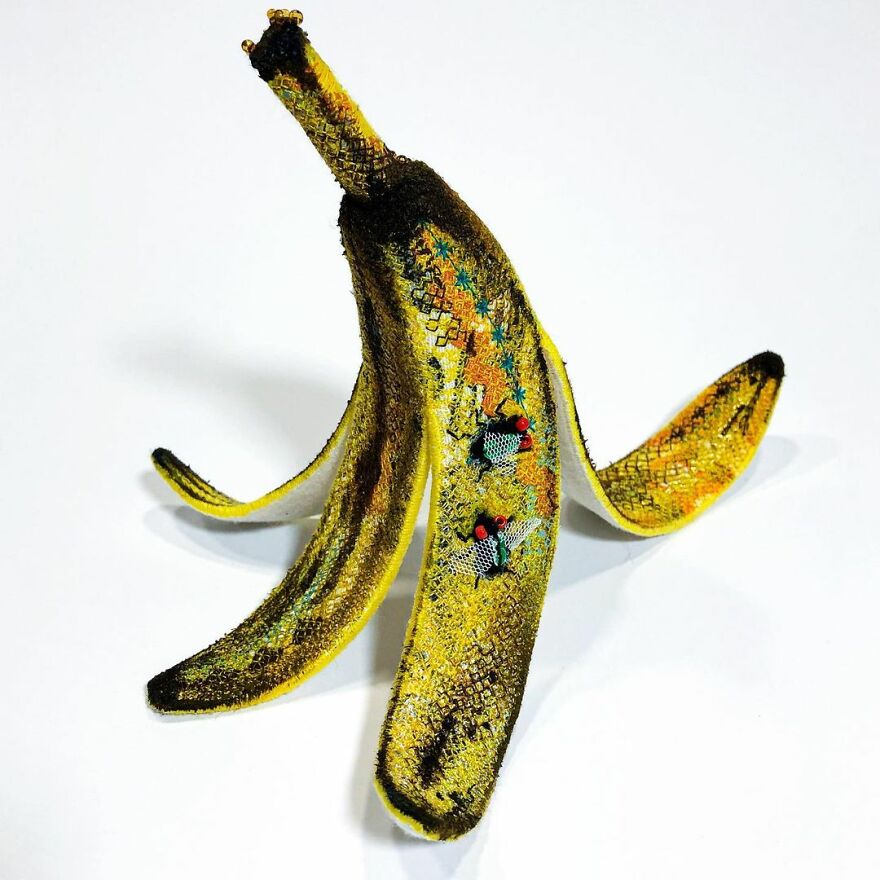 This Artist Crafts Embroidered Felt Sculptures Of Various Products, And Their Looks Might Deceive You (54 Pics) This Artist Crafts Embroidered Felt Sculptures Of Various Products, And Their Looks Might Deceive You (54 Pics)