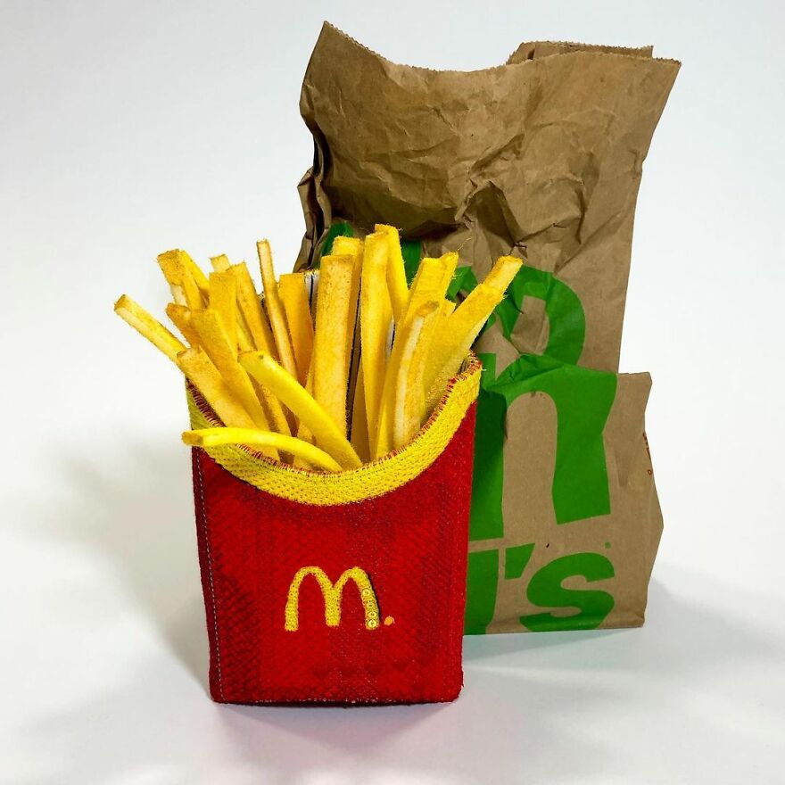 This Artist Crafts Embroidered Felt Sculptures Of Various Products, And Their Looks Might Deceive You (54 Pics) This Artist Crafts Embroidered Felt Sculptures Of Various Products, And Their Looks Might Deceive You (54 Pics)