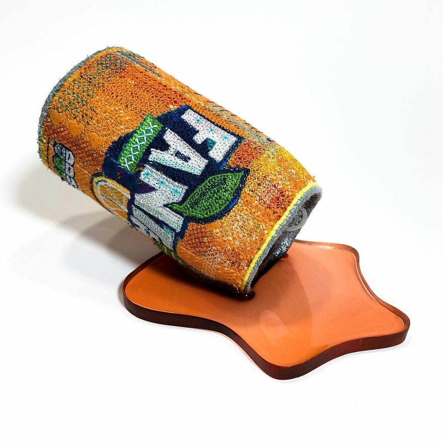 This Artist Crafts Embroidered Felt Sculptures Of Various Products, And Their Looks Might Deceive You (54 Pics) This Artist Crafts Embroidered Felt Sculptures Of Various Products, And Their Looks Might Deceive You (54 Pics)