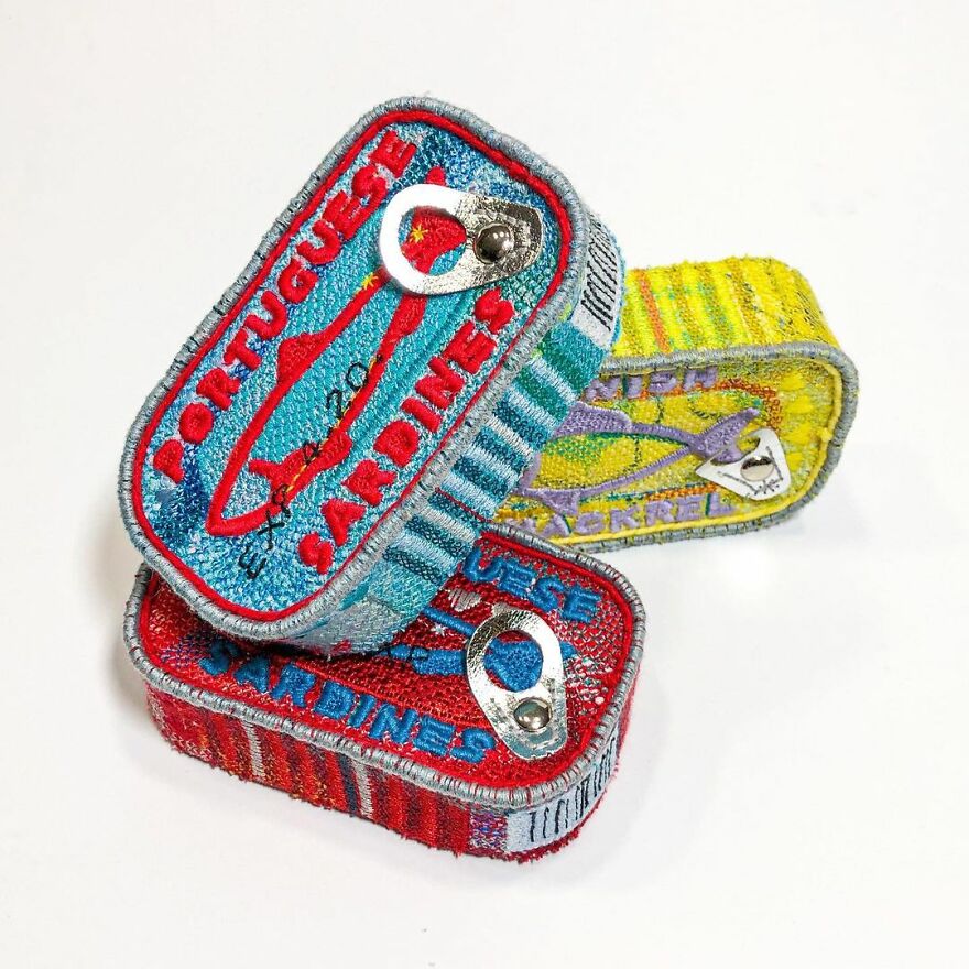 This Artist Crafts Embroidered Felt Sculptures Of Various Products, And Their Looks Might Deceive You (54 Pics) This Artist Crafts Embroidered Felt Sculptures Of Various Products, And Their Looks Might Deceive You (54 Pics)