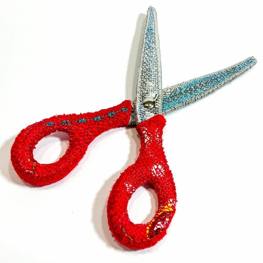 This Artist Crafts Embroidered Felt Sculptures Of Various Products, And Their Looks Might Deceive You (54 Pics) This Artist Crafts Embroidered Felt Sculptures Of Various Products, And Their Looks Might Deceive You (54 Pics)