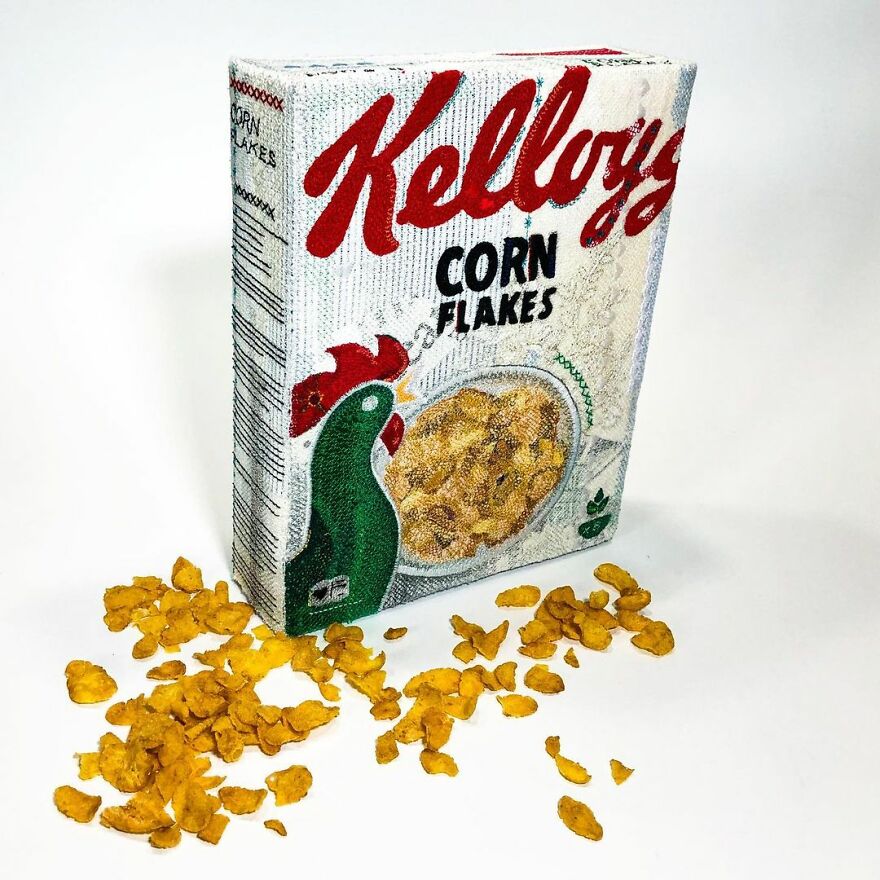 This Artist Crafts Embroidered Felt Sculptures Of Various Products, And Their Looks Might Deceive You (54 Pics) This Artist Crafts Embroidered Felt Sculptures Of Various Products, And Their Looks Might Deceive You (54 Pics)