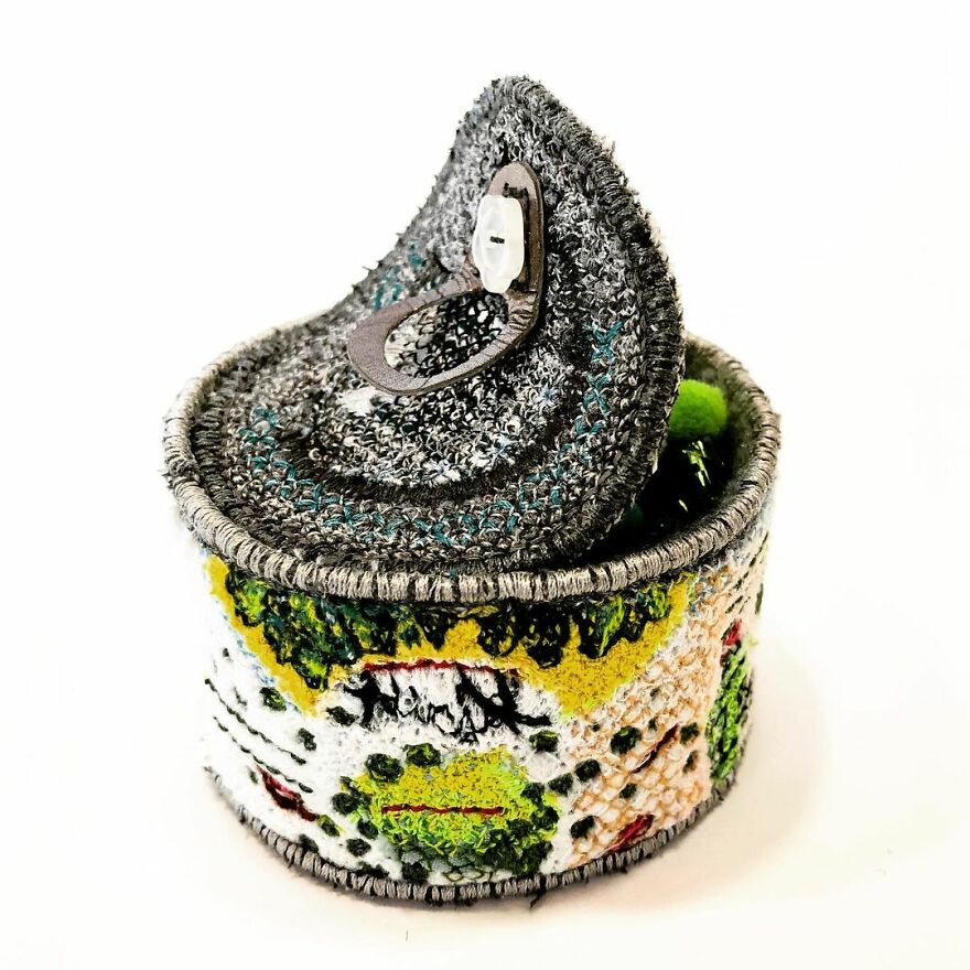 This Artist Crafts Embroidered Felt Sculptures Of Various Products, And Their Looks Might Deceive You (54 Pics) This Artist Crafts Embroidered Felt Sculptures Of Various Products, And Their Looks Might Deceive You (54 Pics)