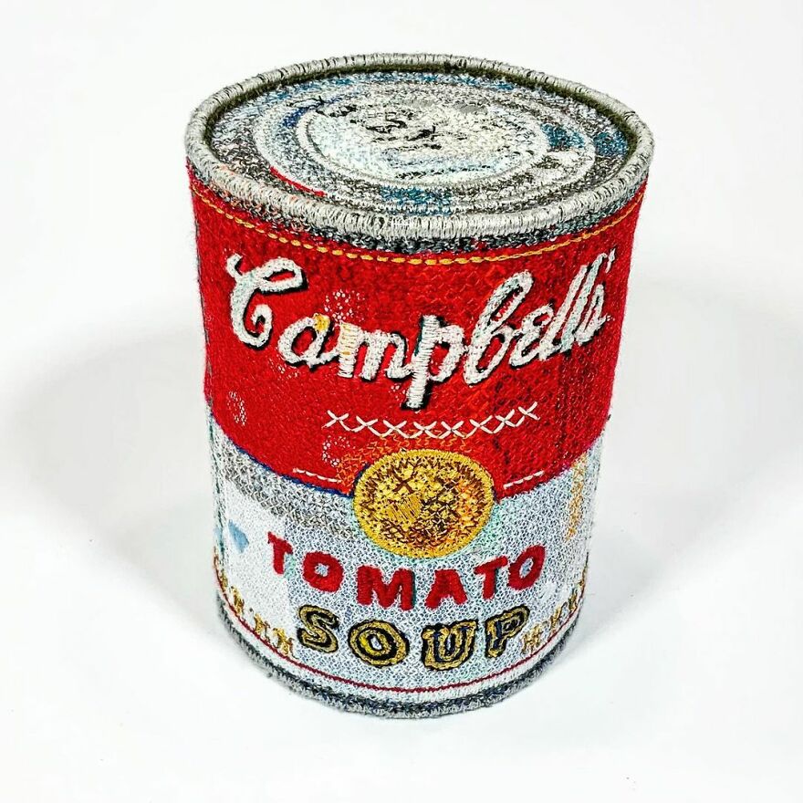 This Artist Crafts Embroidered Felt Sculptures Of Various Products, And Their Looks Might Deceive You (54 Pics) This Artist Crafts Embroidered Felt Sculptures Of Various Products, And Their Looks Might Deceive You (54 Pics)