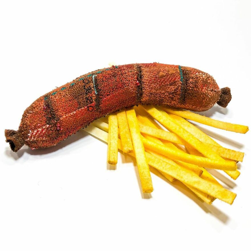 This Artist Crafts Embroidered Felt Sculptures Of Various Products, And Their Looks Might Deceive You (54 Pics) This Artist Crafts Embroidered Felt Sculptures Of Various Products, And Their Looks Might Deceive You (54 Pics)