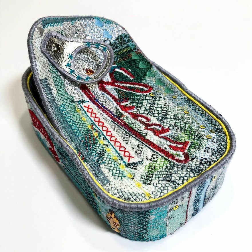 This Artist Crafts Embroidered Felt Sculptures Of Various Products, And Their Looks Might Deceive You (54 Pics) This Artist Crafts Embroidered Felt Sculptures Of Various Products, And Their Looks Might Deceive You (54 Pics)