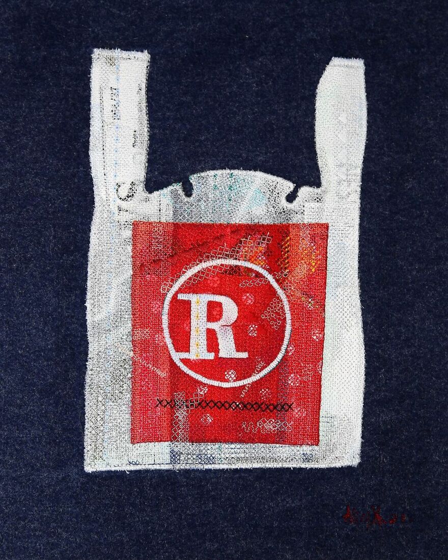 This Artist Crafts Embroidered Felt Sculptures Of Various Products, And Their Looks Might Deceive You (54 Pics) This Artist Crafts Embroidered Felt Sculptures Of Various Products, And Their Looks Might Deceive You (54 Pics)