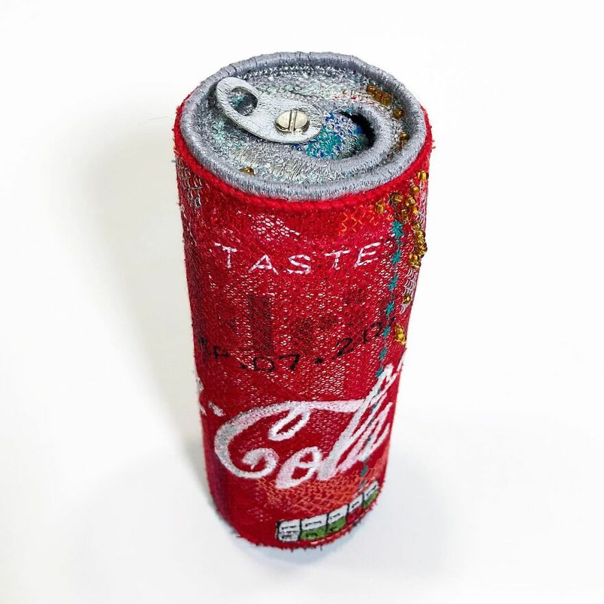 This Artist Crafts Embroidered Felt Sculptures Of Various Products, And Their Looks Might Deceive You (54 Pics) This Artist Crafts Embroidered Felt Sculptures Of Various Products, And Their Looks Might Deceive You (54 Pics)